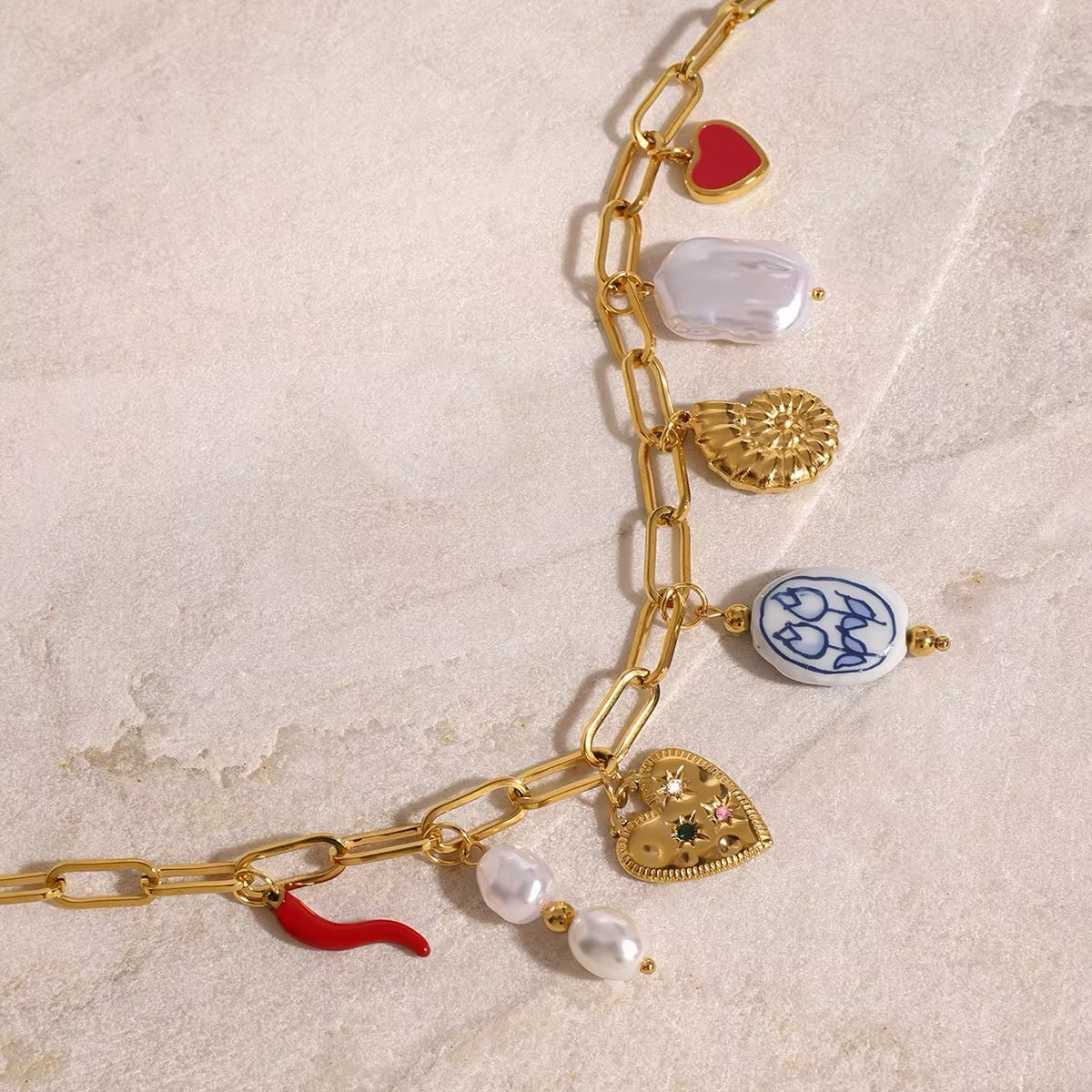 Isla Charm Necklace - Little Bird Designs