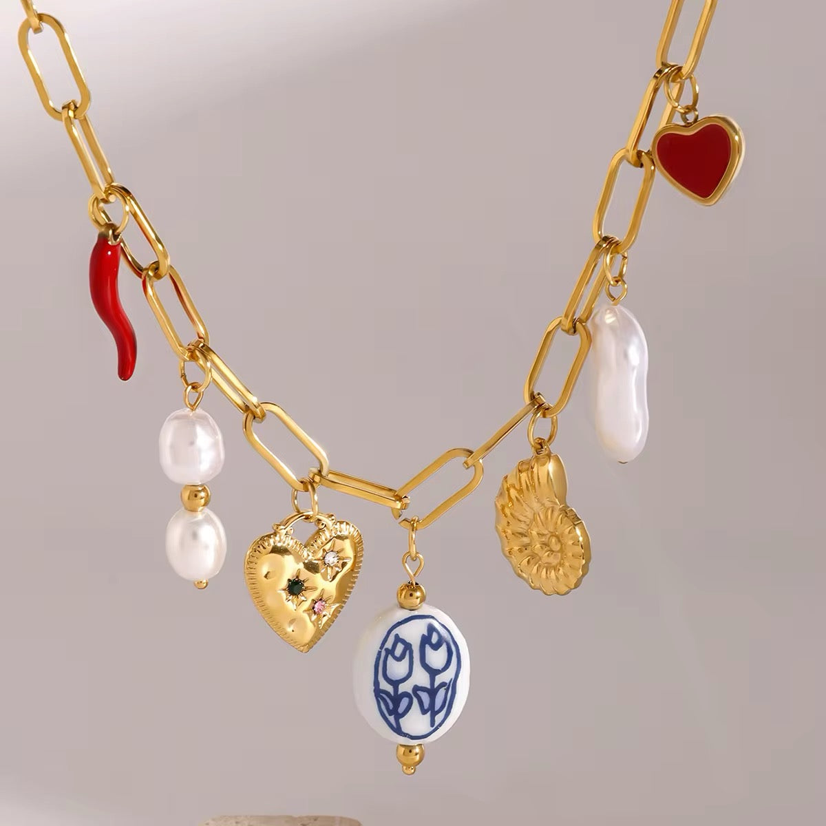 Isla Charm Necklace - Little Bird Designs