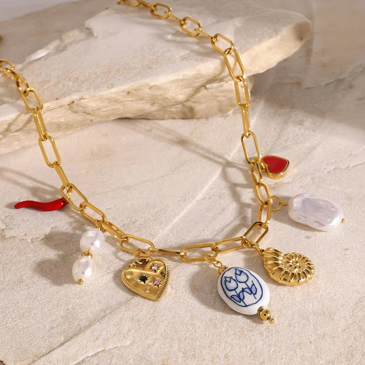 Isla Charm Necklace - Little Bird Designs