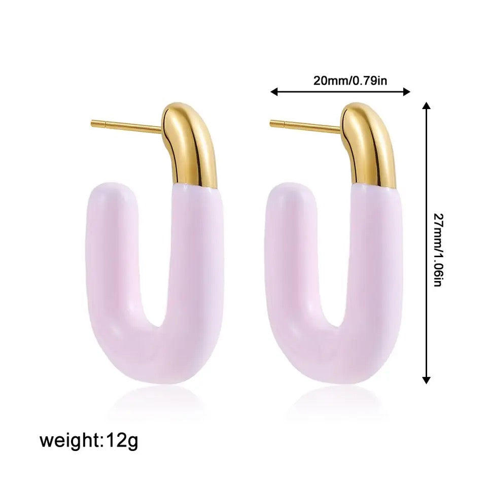 Bronte Earrings (preorder arriving mid August) - Little Bird Designs