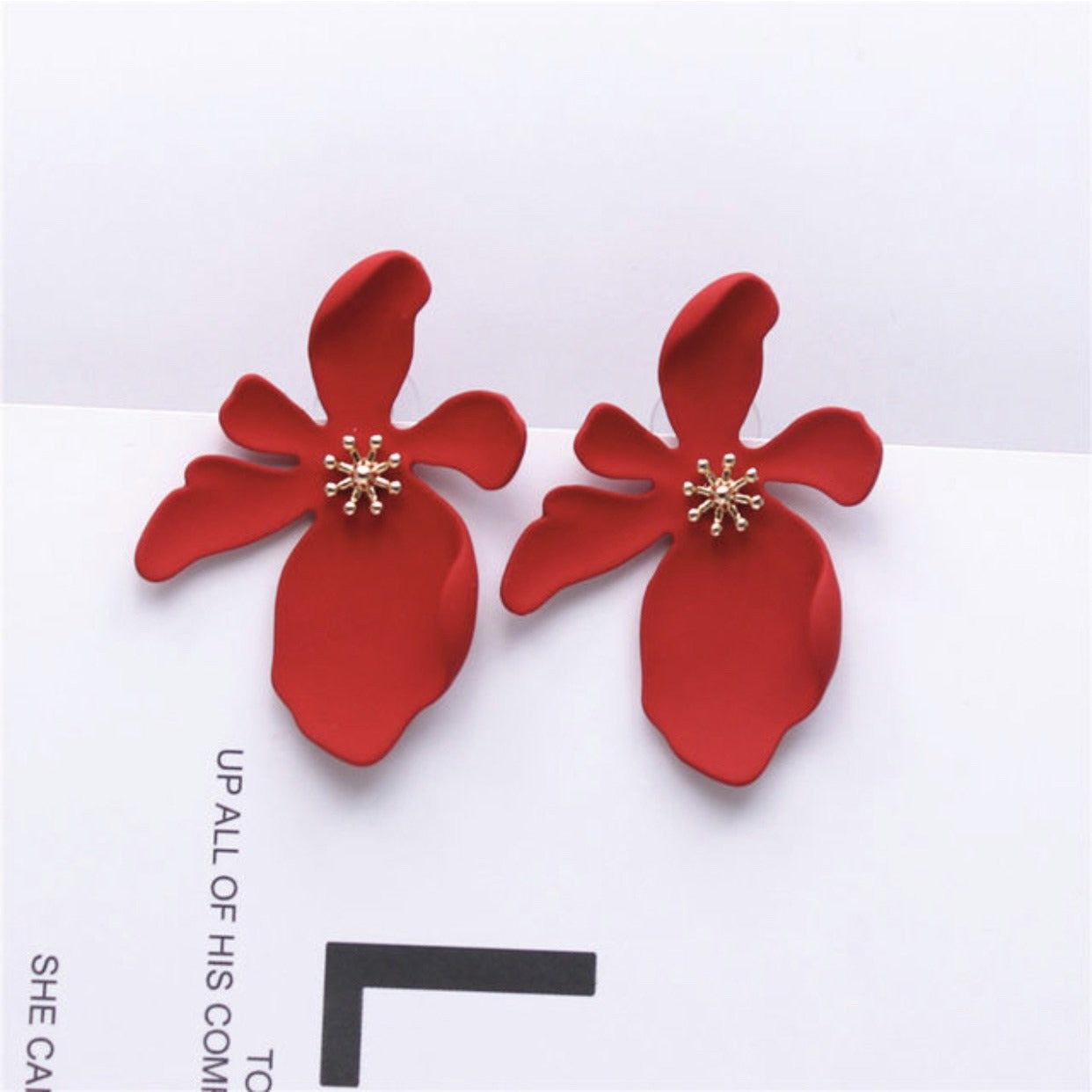 Alyssa Flower Earrings - Little Bird Designs