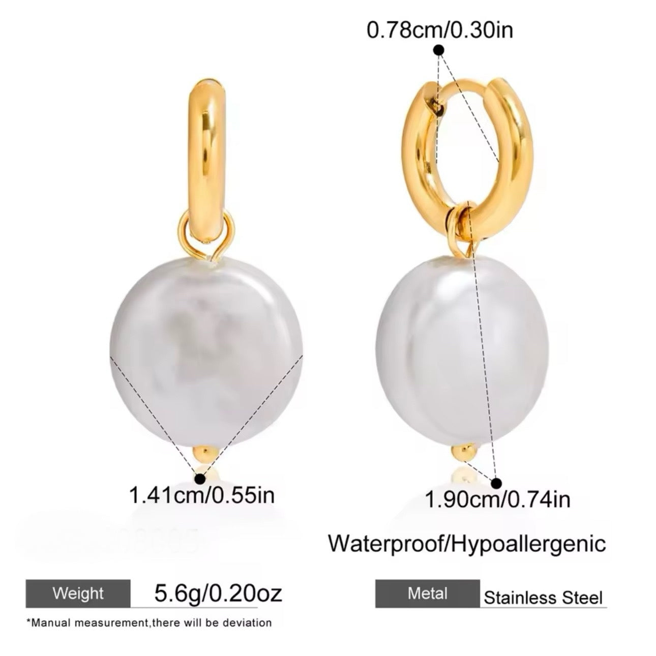 Lily Earrings (preorder- arriving end March) - Little Bird Designs