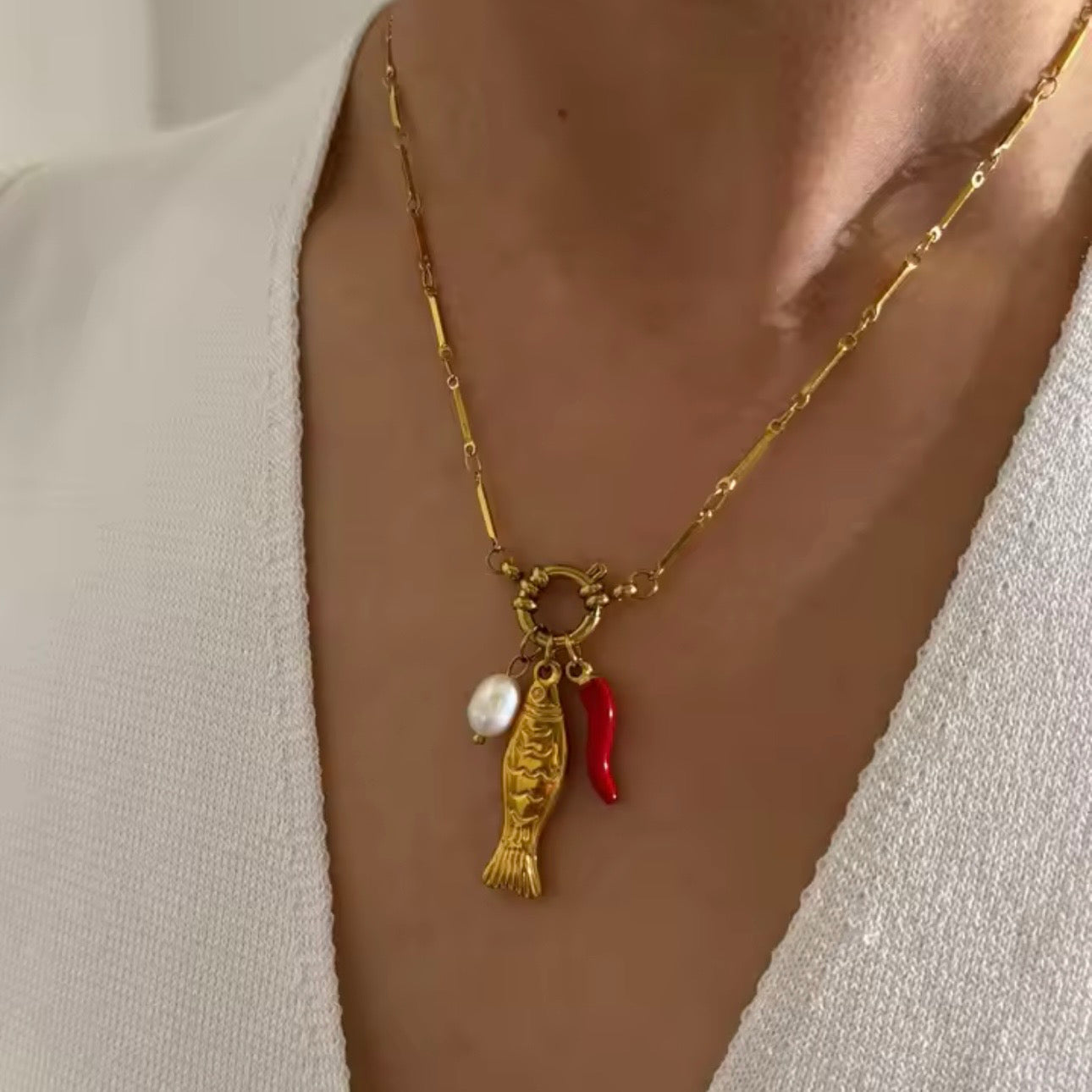Tilly Necklace (preorder- arriving end March) - Little Bird Designs