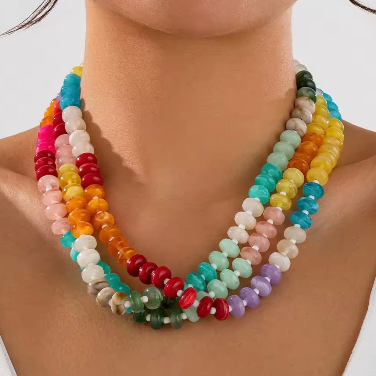 Hannah Beaded Necklace - Little Bird Designs