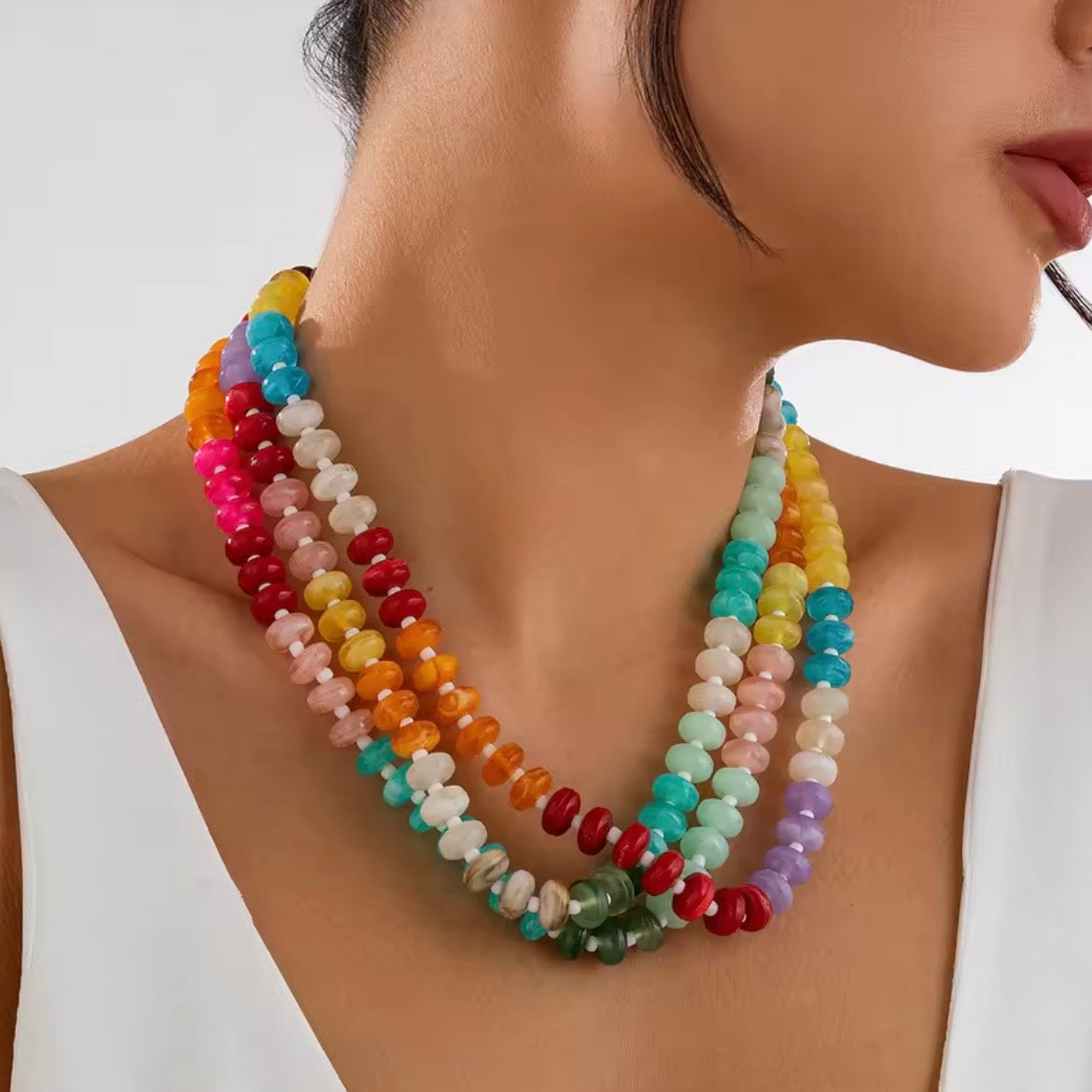 Hannah Beaded Necklace - Little Bird Designs