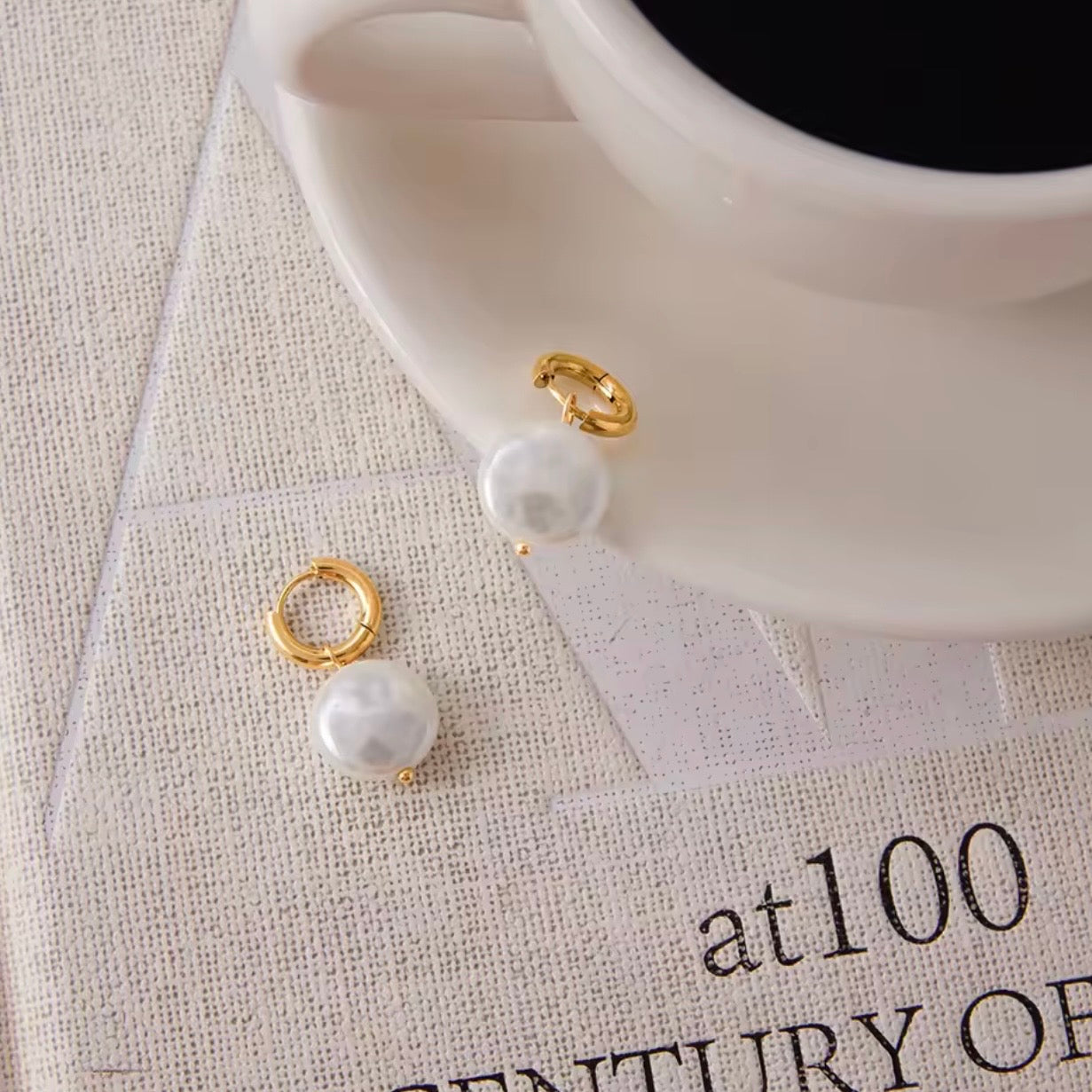 Lily Earrings (preorder- arriving end March) - Little Bird Designs
