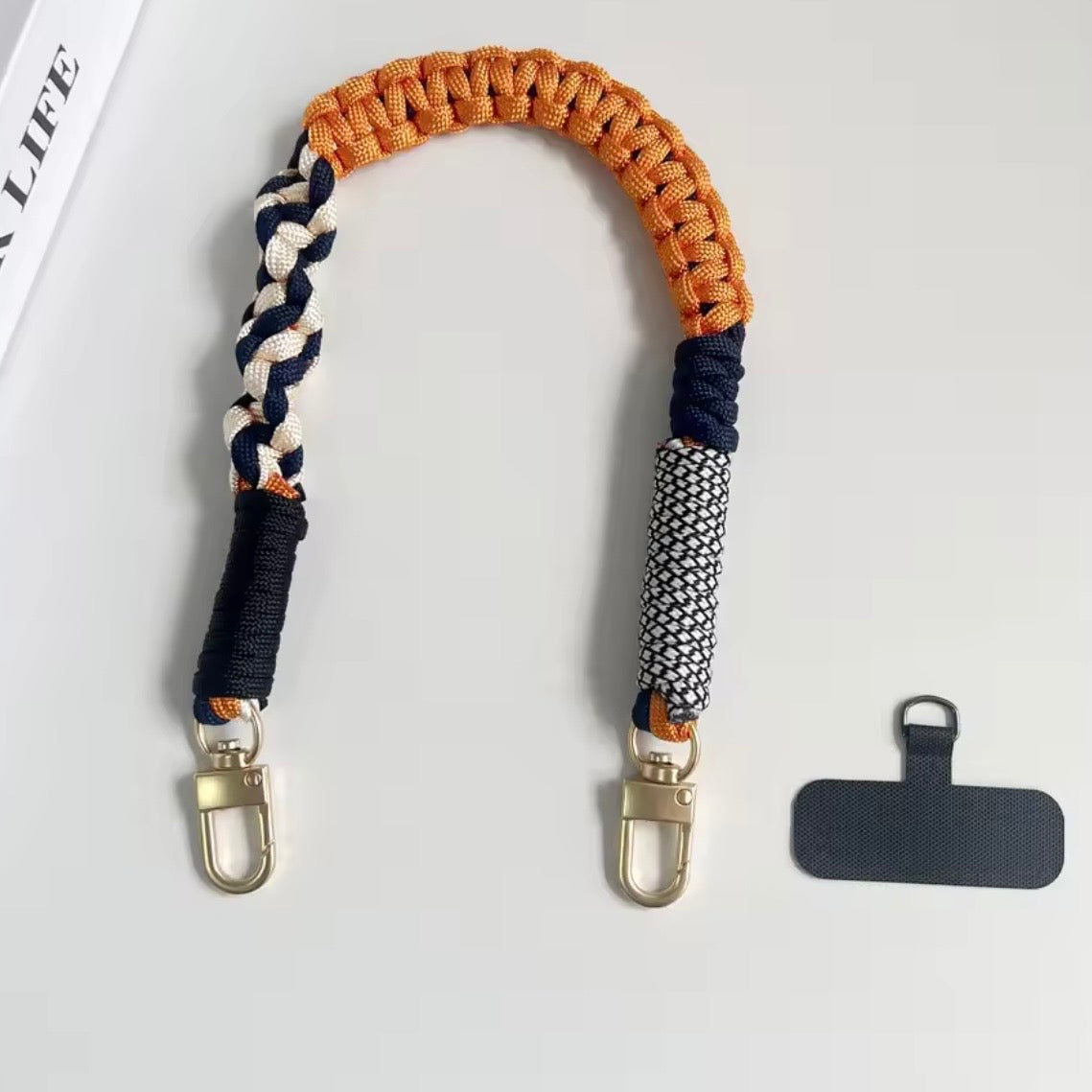 Elegant rope keyrings/phone lanyard - Little Bird Designs