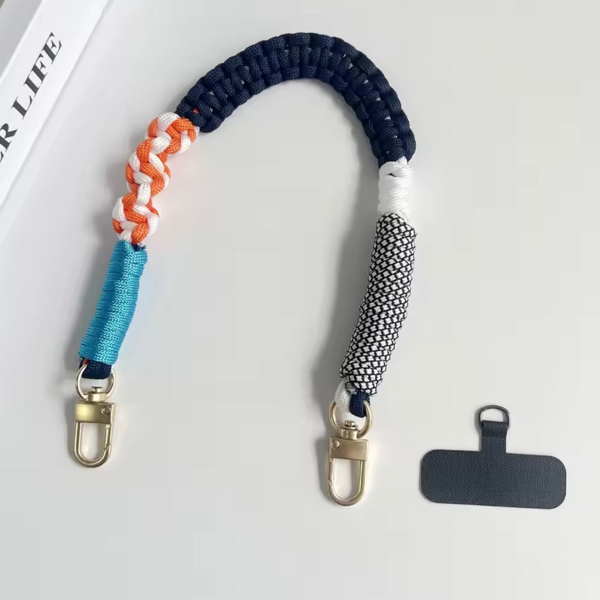 Elegant rope keyrings/phone lanyard - Little Bird Designs