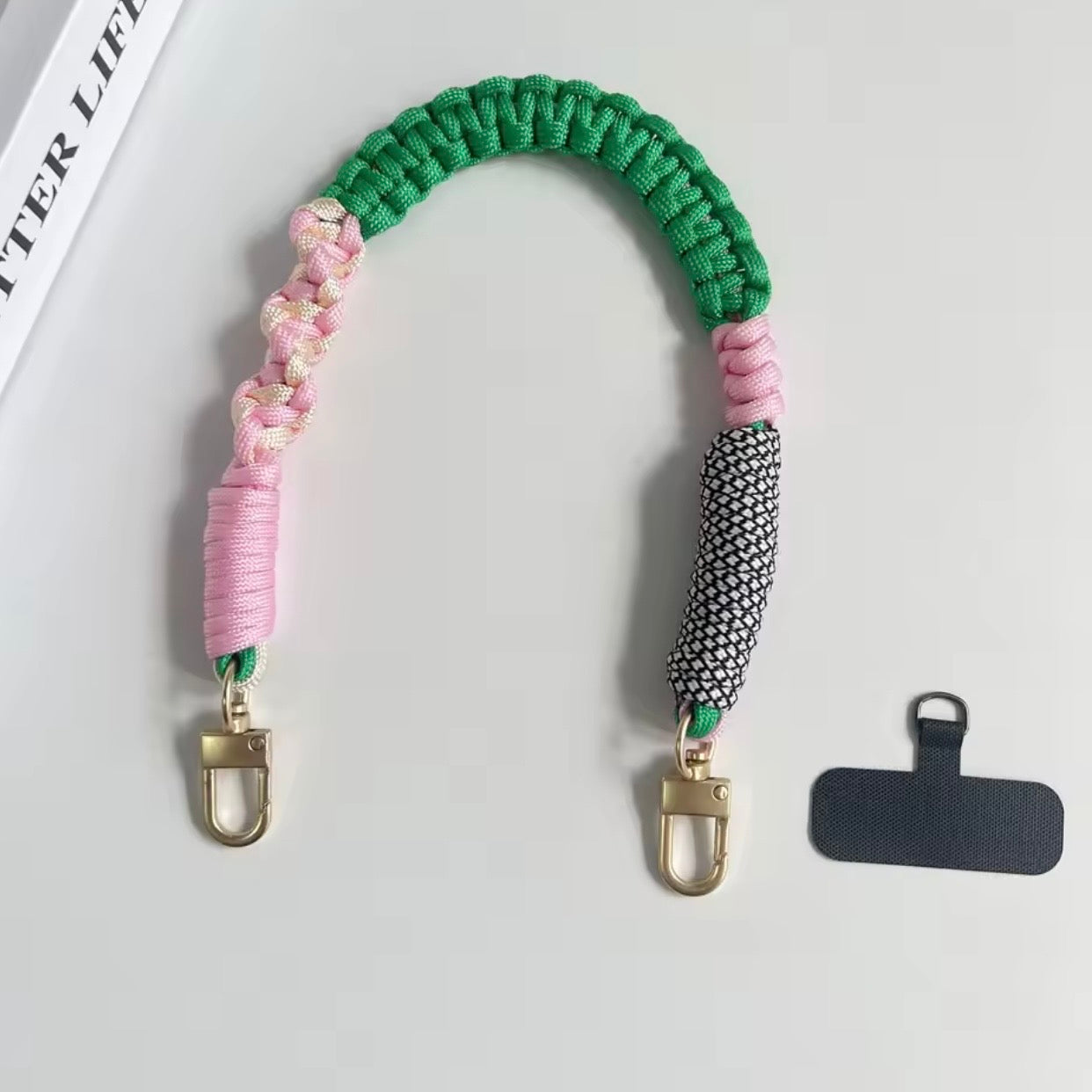 Elegant rope keyrings/phone lanyard - Little Bird Designs