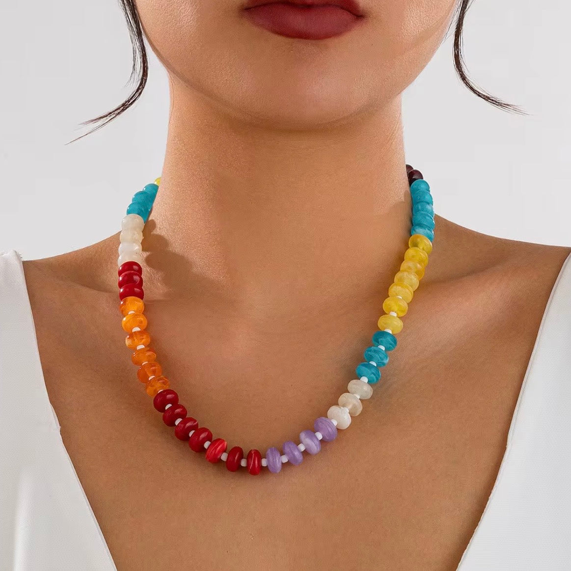 Hannah Beaded Necklace - Little Bird Designs