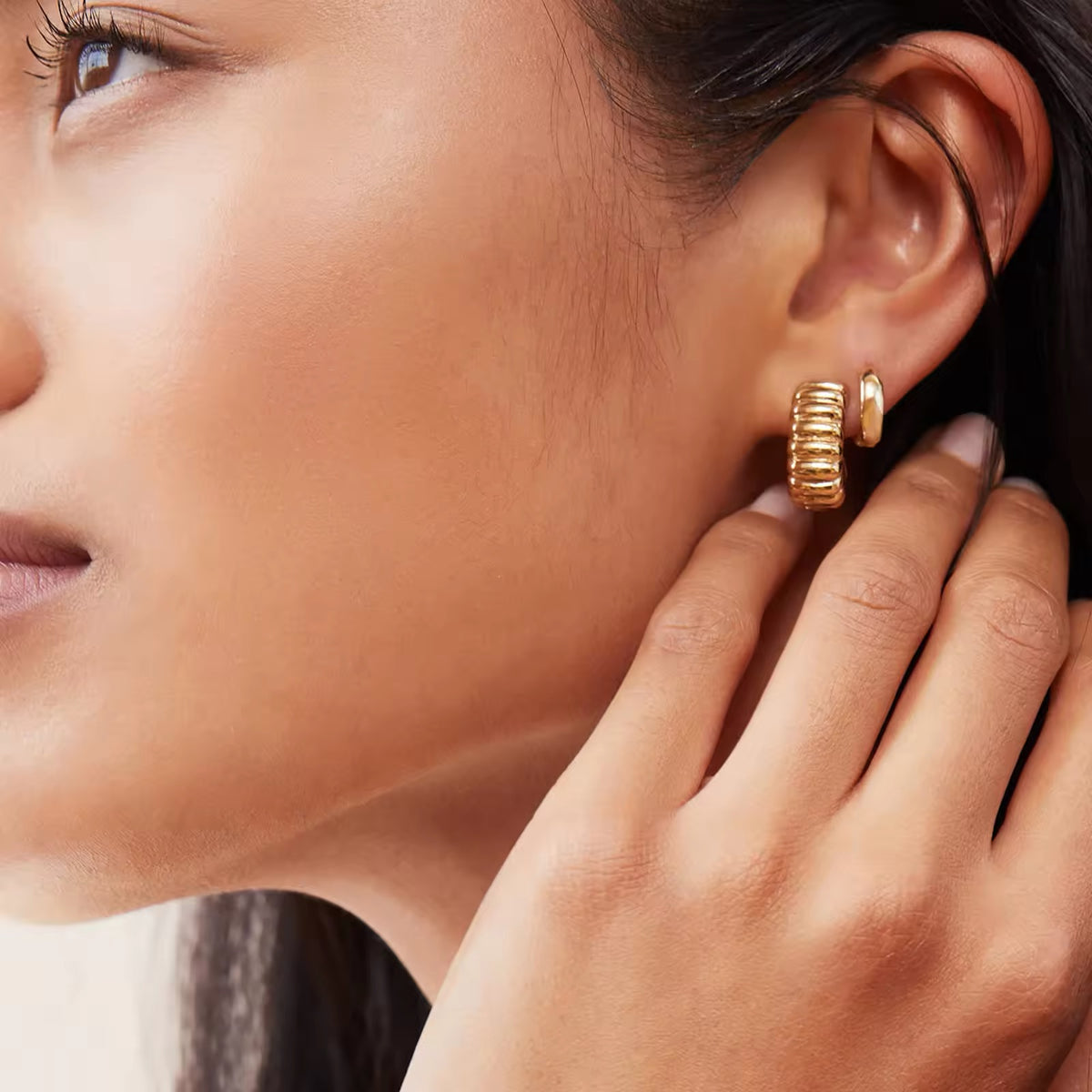 Lucia Hoop Earrings - Little Bird Designs