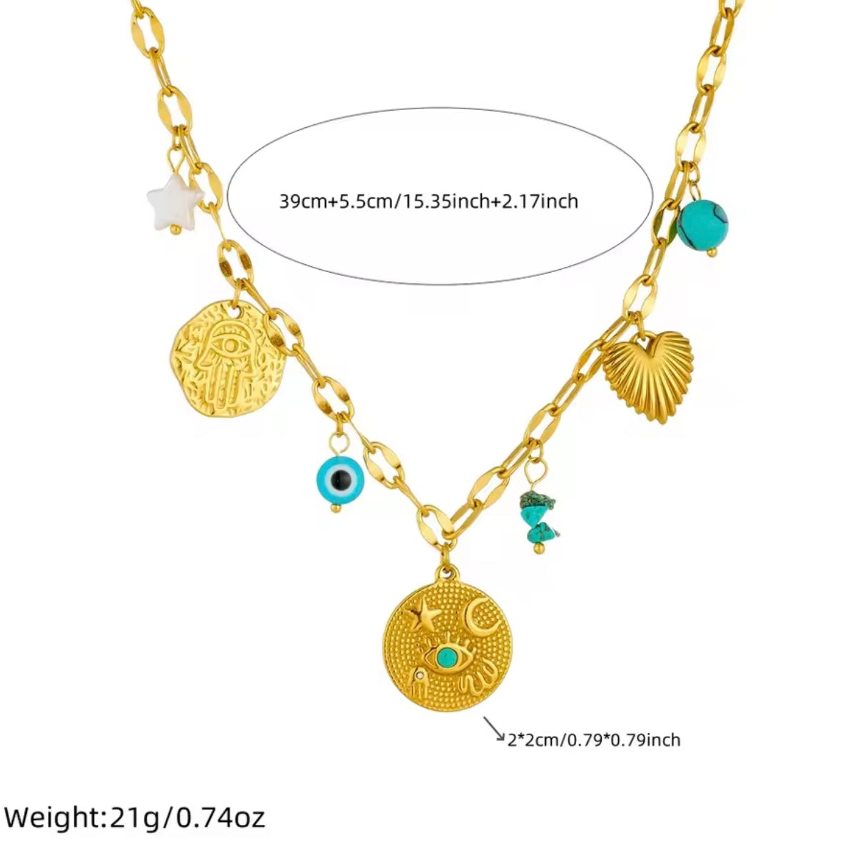 Allegra Necklace - Little Bird Designs
