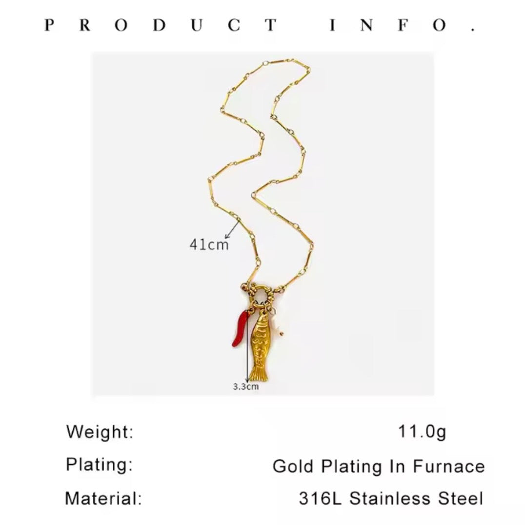 Tilly Necklace (preorder- arriving end March) - Little Bird Designs