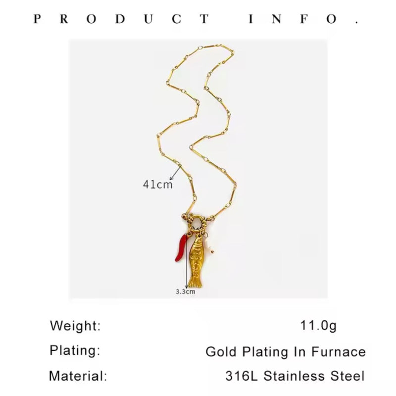 Tilly Necklace (preorder- arriving end March) - Little Bird Designs