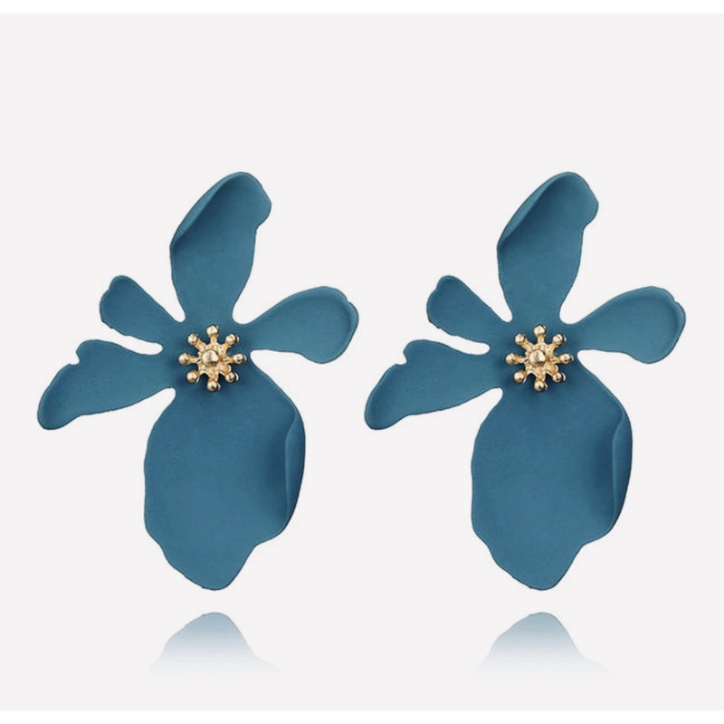 Alyssa Flower Earrings - Little Bird Designs