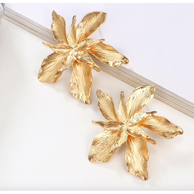 Gisele Flower Earrings - Little Bird Designs