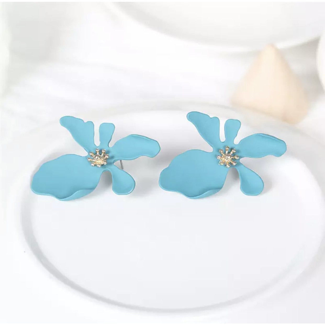 Alyssa Flower Earrings - Little Bird Designs