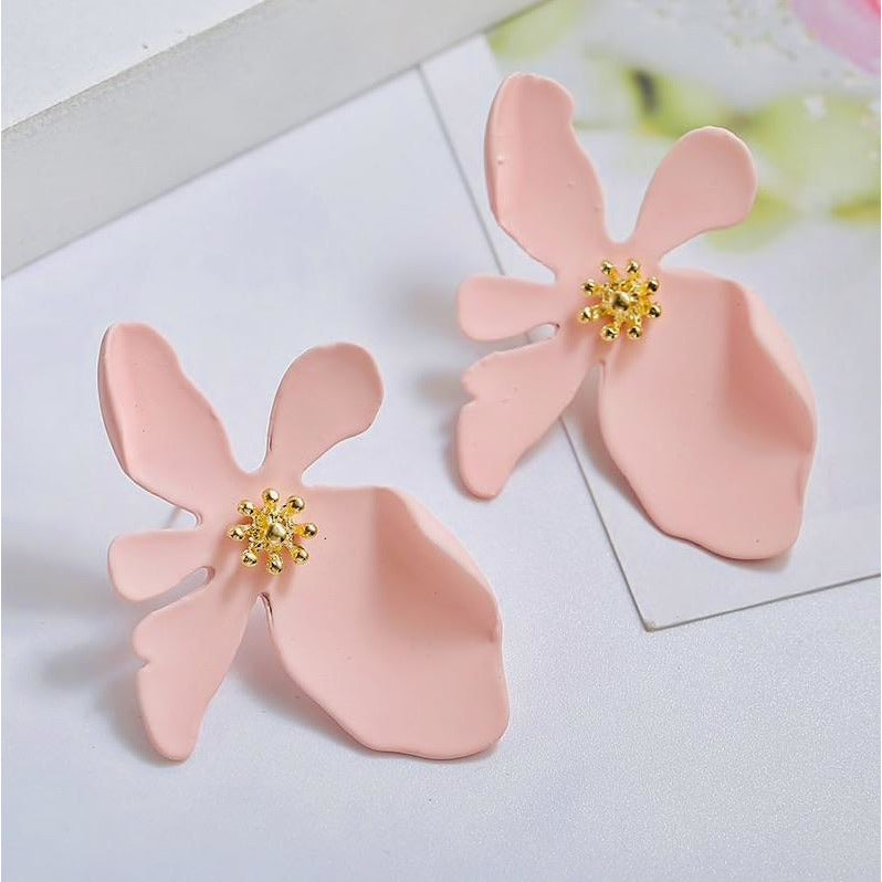 Alyssa Flower Earrings - Little Bird Designs