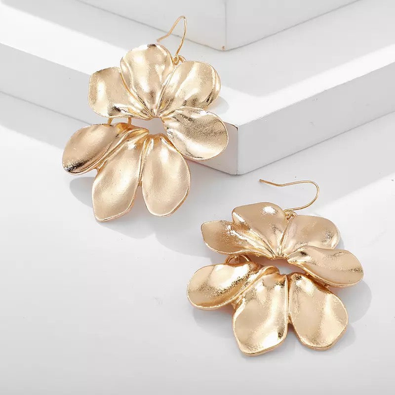 Gemma Flower earrings - Little Bird Designs