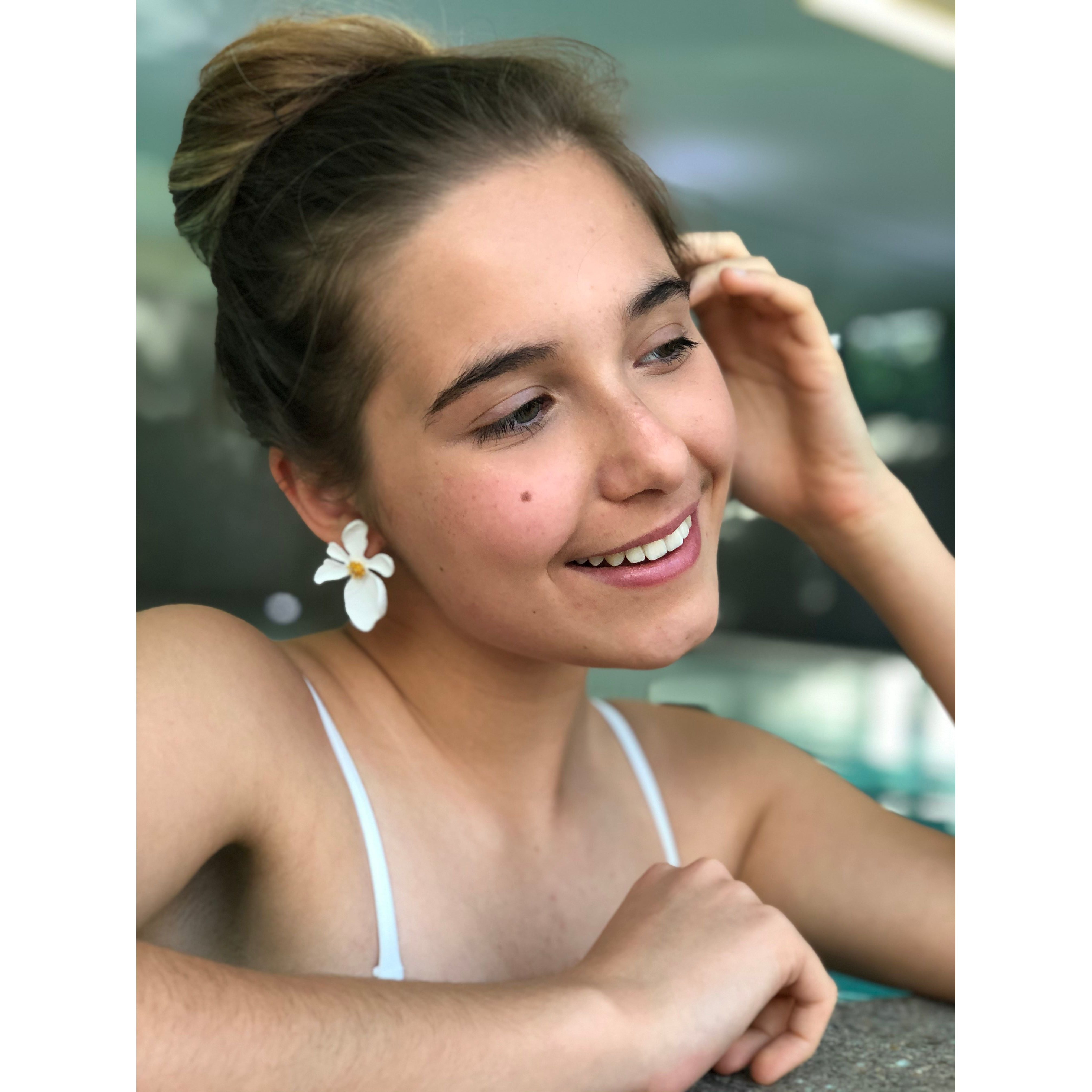 Alyssa Flower Earrings - Little Bird Designs