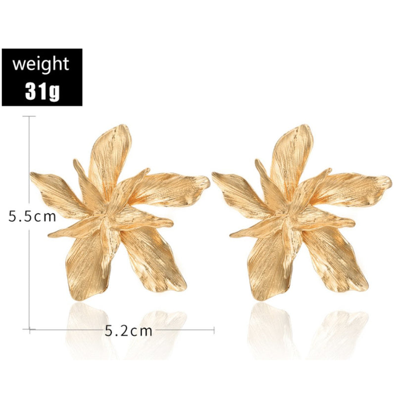 Gisele Flower Earrings - Little Bird Designs